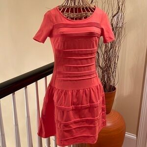 Eliza J coral dress